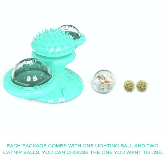 Windmill Catnip Toy Funny Kitten Toys Cat Toothbr - Picture 1 of 6